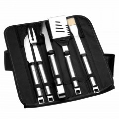 6-delige barbecue set in vouwtas