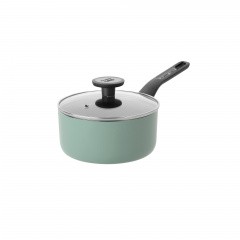 Covered saucepan non-stick Sage 18cm