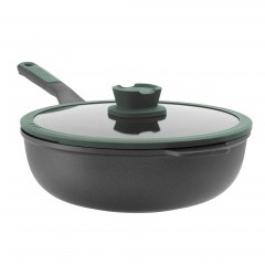 Wok antikleef met deksel  Forest 28cm