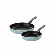 2-pc frying pan set non-stick Slate