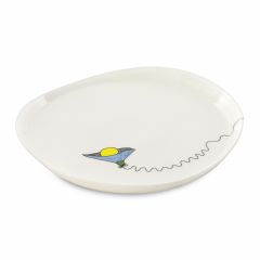 2 x round plate by Codriez 25 cm