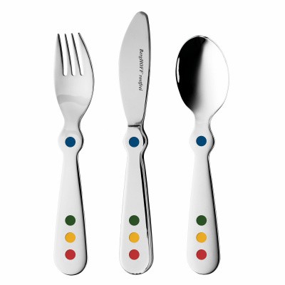 3 piece flatware set Circus