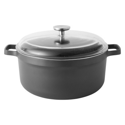 Covered stockpot 28cm