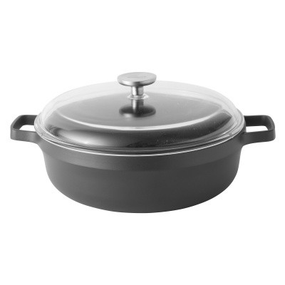 Covered 2-handle sauté pan 28cm