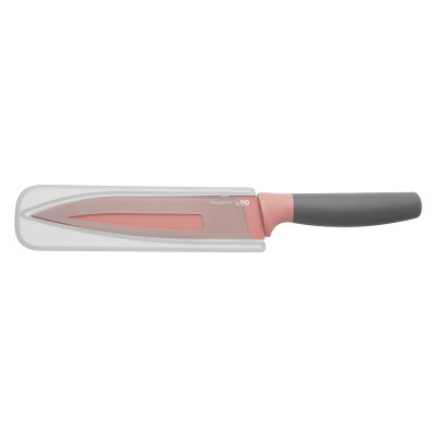 Carving knife pink 19 cm