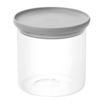 Glass food container