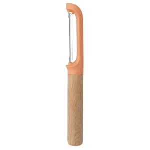 Straight peeler wooden handle 17,5 cm - Leo